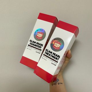 썸헤어 / SUMHAIR 글램 펄 샴푸 & 트리트먼트 -출시전 모집 — 5점을 준 리뷰어가 2021년 7월 올린 사용 사진