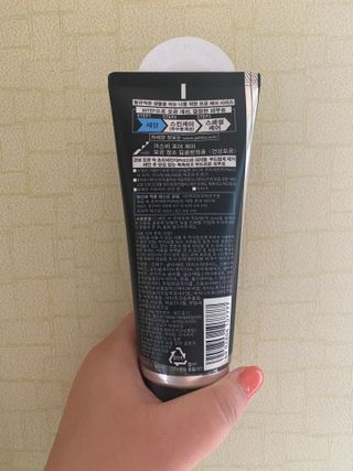 [갸스비] 명불허전, 남성을 위한 브랜드 갸스비의 올인원, 폼클렌징, 헤어오일 3종 — 5점을 준 리뷰어가 2021년 4월 올린 사용 사진