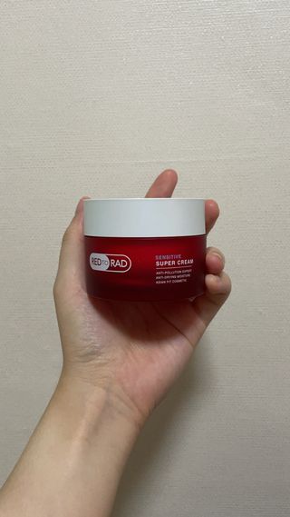 레드투래드 센서티브 슈퍼 크림 50ml — 4점을 준 리뷰어가 2021년 9월 올린 사용 사진