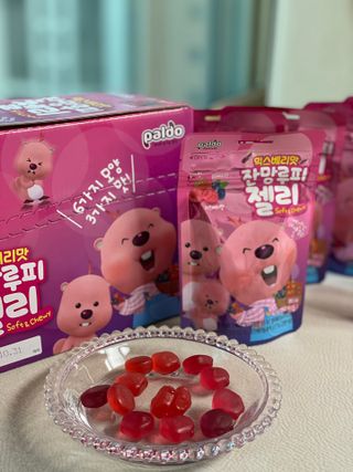 [팔도] 잔망루피젤리 믹스베리맛 42g 8개 — 5점을 준 리뷰어가 2022년 2월 올린 사용 사진