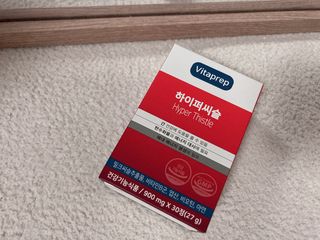 뉴트리션팩토리 비타프렙 하이퍼씨슬 밀크씨슬 900mg — 5점을 준 리뷰어가 2021년 9월 올린 사용 사진