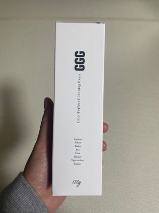 지지지 클린 퍼펙트 클렌징폼 120g — 5점을 준 리뷰어가 2022년 3월 올린 사용 사진