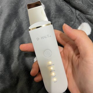 디하우트 랩 4 in 1 갈바닉 아쿠아 워터 필링기 스킨스크러버 — 5점을 준 리뷰어가 2021년 11월 올린 사용 사진
