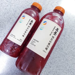 트롯전통식혜 트롯레드비트식혜 1리터 +500리터 — 5점을 준 리뷰어가 2021년 5월 올린 사용 사진