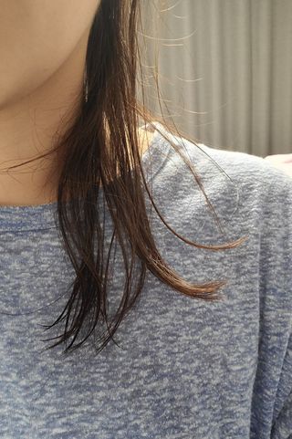 [갸스비] 곱슬 머리부터 파마까지 남자의 컬을 위한 갸스비 컬크림 — 5점을 준 리뷰어가 2021년 10월 올린 사용 사진