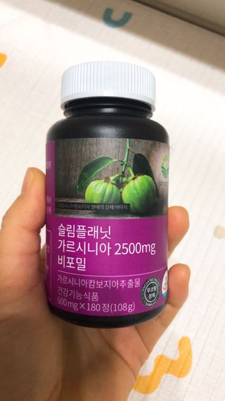 슬림플래닛 가르시니아 2500mg 비포밀 — 5점을 준 리뷰어가 2021년 1월 올린 사용 사진