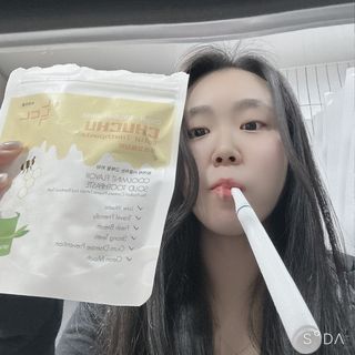 녹다 츄츄고체치약 150정 프로폴리스 죽염 씹는 치약 — 4점을 준 리뷰어가 2022년 12월 올린 사용 사진