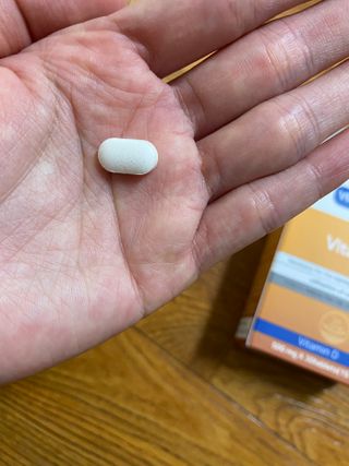 뉴트리션팩토리 비타프렙 바이탈디 비타민D 500mg — 5점을 준 리뷰어가 2021년 10월 올린 사용 사진