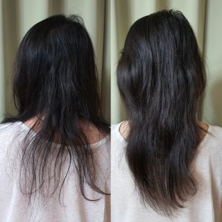 아이캔디 레인보우 볼륨S 패들 브러쉬 — 5점을 준 리뷰어가 2020년 12월 올린 사용 사진