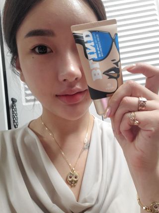 약손명가코스메틱 에오스보떼 블라인드 비비크림 50ml — 5점을 준 리뷰어가 2021년 8월 올린 사용 사진