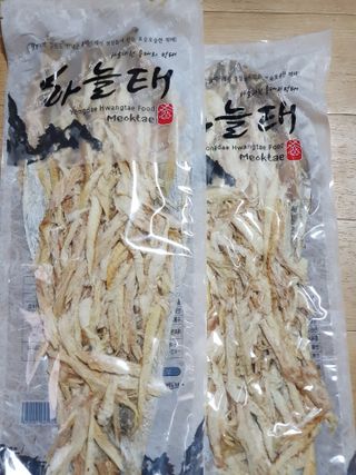 [오늘바스켓] 용대리 손질하늘태 130g — 5점을 준 리뷰어가 2021년 6월 올린 사용 사진