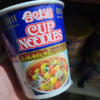 NISSIN 닛신 컵누들  4종 - 씨푸드오리지날, 씨푸드 스파이시, 씨푸드 커리, 씨푸드 XO소스 — 5점을 준 리뷰어가 2021년 12월 올린 사용 사진