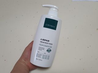 셀라피 에이리페어 크림 바디 워시 2세대 500ml — 5점을 준 리뷰어가 2021년 1월 올린 사용 사진