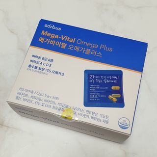 소버스 메가바이탈 오메가플러스 — 5점을 준 리뷰어가 2022년 3월 올린 사용 사진