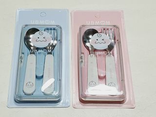 유비맘 스푼포크 케이스 세트 1+1 _컬러랜덤 발송 — 5점을 준 리뷰어가 2021년 3월 올린 사용 사진