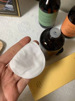 스킨큐어 산다화 비타민c 화이트닝 토너 150ml — 5점을 준 리뷰어가 2022년 2월 올린 사용 사진