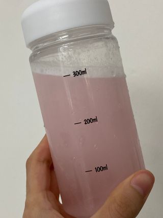 [음료수 대신 가능!]  빠르게 흡수되는 아임오 타먹는 콜라겐 1박스 — 5점을 준 리뷰어가 2023년 3월 올린 사용 사진