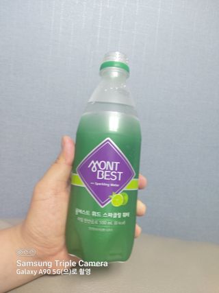 몽베스트 Montbest with Sparkling water Lime20병 — 5점을 준 리뷰어가 2022년 5월 올린 사용 사진