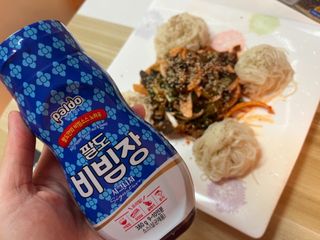 팔도비빔장 시그니처 380g 2개 — 5점을 준 리뷰어가 2022년 2월 올린 사용 사진