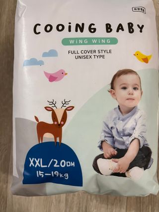 쿠잉 윙윙 풀커버 팬티기저귀 (L/XL/XXL) 1팩 — 5점을 준 리뷰어가 2023년 1월 올린 사용 사진