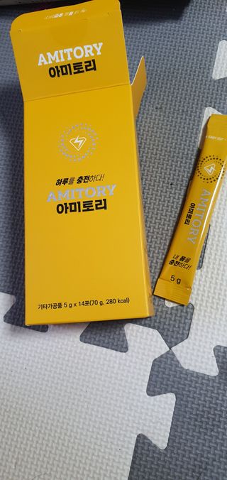 주식회사 씨크릿비에프랩 마시는 아미노산 아미토리 열대과일맛 14포 [1포, 5g / 보틀증정] — 5점을 준 리뷰어가 2022년 12월 올린 사용 사진