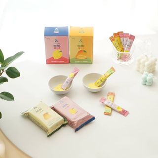 비타앤C 레몬맛, 망고맛 — 5점을 준 리뷰어가 2021년 4월 올린 사용 사진