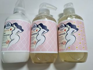 빅그린 임산부 전용라인 3종세트 - 샴푸500ml,트리트먼트500ml,바디워시500ml — 5점을 준 리뷰어가 2022년 8월 올린 사용 사진