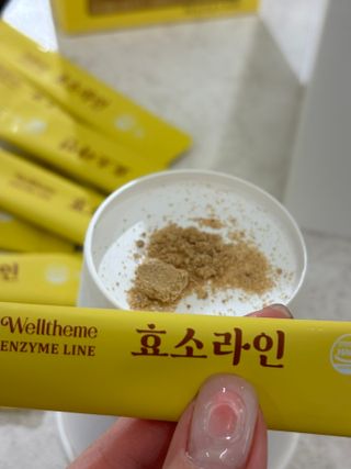 목 넘김이 편한 곡물발효효소 웰테므 효소라인 — 5점을 준 리뷰어가 2023년 11월 올린 사용 사진