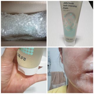 닥터에프파이브 젤리스크럽 소프트 클렌징폼 120ml — 4점을 준 리뷰어가 2022년 6월 올린 사용 사진