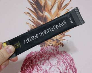 더리틀스 시트오르 아르기닌부스터 — 5점을 준 리뷰어가 2022년 11월 올린 사용 사진