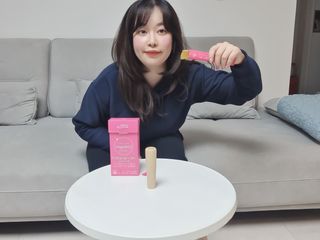 MF[그레노스] 올인원 콜라겐 플러스 베리솔 — 5점을 준 리뷰어가 2024년 2월 올린 사용 사진