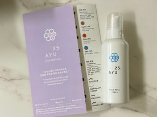 AYU25[아유트웬티파이브] 피부건강에 꼭 필요한 pH 약산성 와일드 로즈토너 — 5점을 준 리뷰어가 2021년 5월 올린 사용 사진