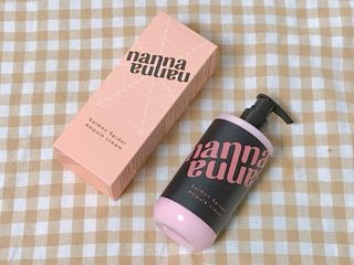 난나 살몬 스파이더 검버섯 미백 톤업 화이트닝 연어 앰플 크림 300ml 대용량 — 5점을 준 리뷰어가 2022년 8월 올린 사용 사진