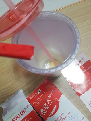 비지비코리아 솔로스365 — 4점을 준 리뷰어가 2022년 8월 올린 사용 사진
