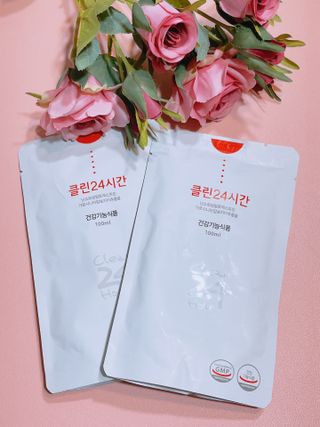 클린24시간 1BOX(5포) + 전용보틀(500ml) — 5점을 준 리뷰어가 2023년 5월 올린 사용 사진