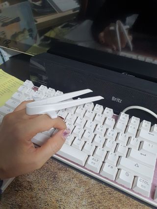 칩스틱 과자젓가락 게이밍젓가락 2ea / KC인증 식품용 — 5점을 준 리뷰어가 2021년 11월 올린 사용 사진