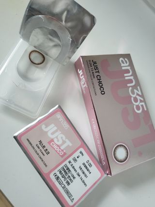 앤365 [ANN365LENS] 저스트 블랙, 초코 2종 중 택일 — 5점을 준 리뷰어가 2021년 11월 올린 사용 사진