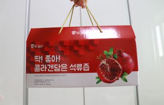 미쁨생활건강 콜라겐 담은 석류즙 70ml x 30포 — 5점을 준 리뷰어가 2021년 9월 올린 사용 사진
