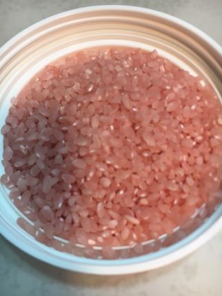 하나로라이스 기능성쌀 5종 1kg  환경을 생각한 다회용 용기 사용 — 5점을 준 리뷰어가 2022년 1월 올린 사용 사진