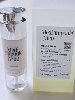 ✅프리 (블로그체험단) [밀리밀리] 메디 앰플 비타 15ml — 5점을 준 리뷰어가 2025년 10월 올린 사용 사진