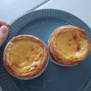 디앙뜨 포르투갈 에그타르트 오리지널 맛+패션후르츠 맛 중 택1 — 4점을 준 리뷰어가 2021년 7월 올린 사용 사진
