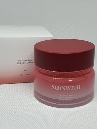 SOONWITH 바이오 수퍼 아쿠아 하이드로 젤 크림 — 5점을 준 리뷰어가 2021년 3월 올린 사용 사진