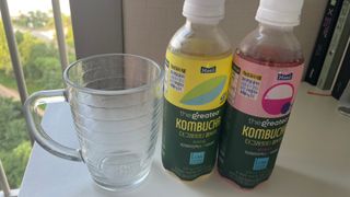 더그레잇티 콤부차 [매일유업] 더그레잇티 44kcal 콤부차 300ml *12개입 (오리지널 6개+베리리치 6개) — 3.5점을 준 리뷰어가 2023년 7월 올린 사용 사진
