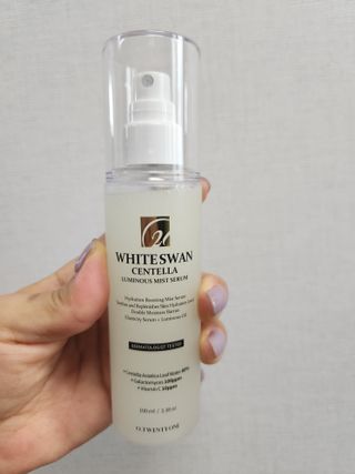 오투에니원 화이트스완 센텔라 루미너스 미스트 세럼 100ml — 5점을 준 리뷰어가 2023년 1월 올린 사용 사진