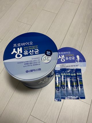서울약사신협_프로바이오생유산균_2.5G x 100포 — 4.5점을 준 리뷰어가 2021년 3월 올린 사용 사진