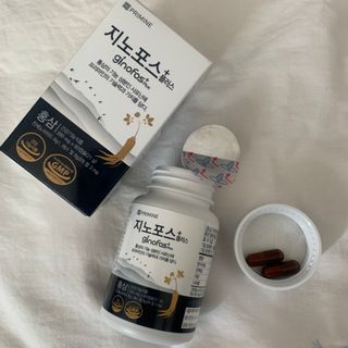 프리마인 홍삼의 강력한 에너지, 이제는 흡수율을 높인 최첨단 캡슐로 간편하게 초고속 충전하세요. — 4점을 준 리뷰어가 2022년 3월 올린 사용 사진