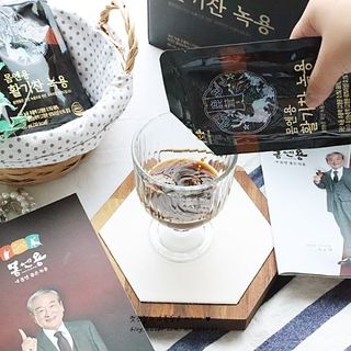 [몸엔용] 몸엔용 판매 1위 녹용 가성비 갑, 활기찬녹용 30포 — 5점을 준 리뷰어가 2021년 11월 올린 사용 사진