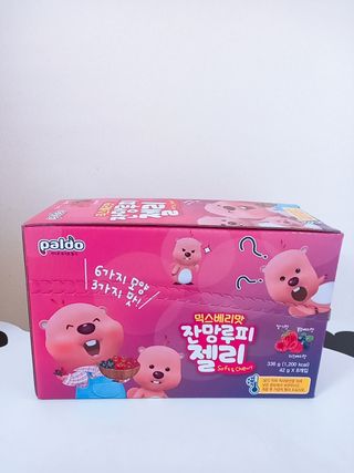 [팔도] 잔망루피젤리 믹스베리맛 42g 8개 — 5점을 준 리뷰어가 2022년 1월 올린 사용 사진