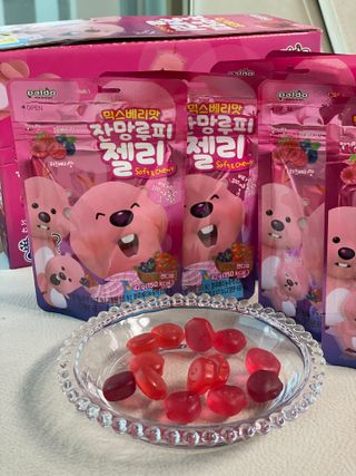 [팔도] 잔망루피젤리 믹스베리맛 42g 8개 — 5점을 준 리뷰어가 2022년 2월 올린 사용 사진