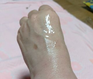 나나스킨 하이드로릴렉싱토너 — 5점을 준 리뷰어가 2021년 10월 올린 사용 사진